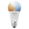 Ledvance Smart+ Bluetooth ovládaný 9W nastaviteľná teplota farby E27, stmievateľný hruškovitý LED zdroj svetla