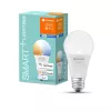 Ledvance Smart+ Bluetooth ovládaný 9W nastaviteľná teplota farby E27, stmievateľný hruškovitý LED zdroj svetla
