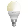 Ledvance Smart+ Bluetooth ovládaný 5W 2700K E14, malý guľovitý LED zdroj svetla