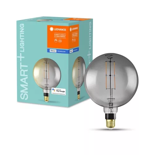 Ledvance Smart+ Bluetooth ovládaný 6W 2700K E27, stmievateľný veľký guľový LED zdroj svetla