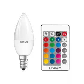   Osram Star+ RGBW/matné tienidlo/4,5W/250lm/2700K/E14 LED sviečkový zdroj s diaľkovým ovládaním