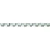 Apex 12mm 100db-os 56-80lapos fehér műanyag spirál