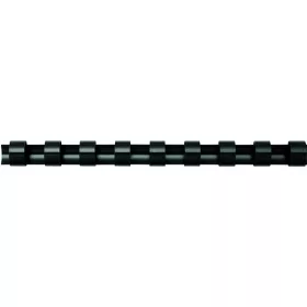 Apex 19mm 100db-os 121-150lapos fekete műanyag spirál