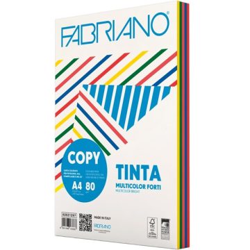   Fabriano Multicolor A4 80g 250lap intenzív színes másolópapír