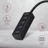 Axagon HUE-M1A 4-portový USB 3.0 mini HUB