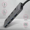 Axagon HUE-MSA 4-portový USB 3.0 switch HUB