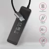 Axagon HUE-MSA 4-portový USB 3.0 switch HUB