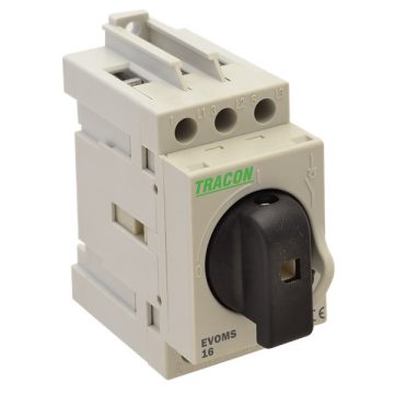   Tracon EVOMS40/3 400V, 50Hz, 40A, 3P, 10mm2 sorolható lakatolható szakaszoló kapcsoló