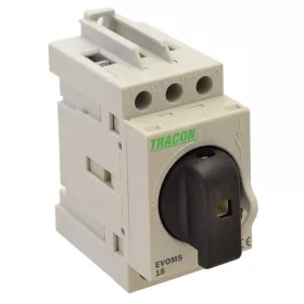   Tracon EVOMS25/3 400V, 50Hz, 25A, 3P, 10mm2 sorolható lakatolható szakaszoló kapcsoló