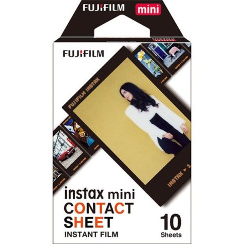 Fujifilm Instax Mini Film Contact Sheet 10 képre film