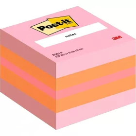   Post-it® 51×51 mm, 400 Blatt, gemischte Farben, selbstklebender Mini-Notizblock, 100 % PEFC, SGSCH-PEFC-COC-110078