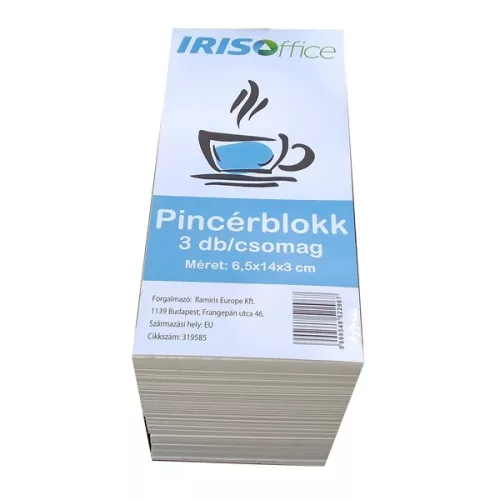 IRISOffice Kellnerunterlage, 7x15x3cm, 3 Stück/Packung