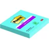Post-it Super Sticky 654 76x76mm 90 Blatt blauer selbstklebender Notizblock 100% PEFC, SGSCH-PEFC-COC-110078