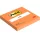 Post-it® Notizblock, 76 x 76 mm, 100 Blatt, neonorange, 100 % PEFC, SGSCH-PEFC-COC-110078