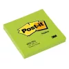 Post-it® Notizblock, 76 x 76 mm, 100 Blatt, neongrün, 100 % PEFC, SGSCH-PEFC-COC-110078