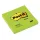 Post-it® Notizblock, 76 x 76 mm, 100 Blatt, neongrün, 100 % PEFC, SGSCH-PEFC-COC-110078
