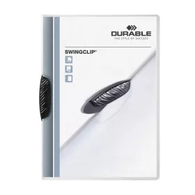 Robuster Swingclip A4 30-Blatt-Clipordner, schwarz