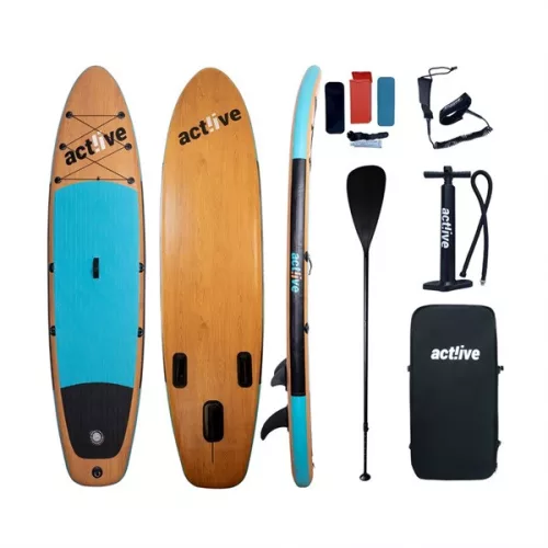 Act!ive SB-001-B Santa Barbara famintás-kék SUP deszka 335cm, tartozékokkal