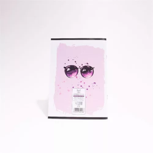 Design Style A5 kockás 27-32 iskolai tűzött füzet