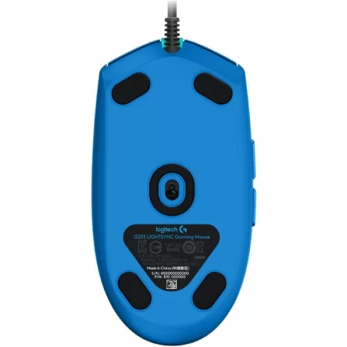Logitech G203 Lightsync kék gamer egér