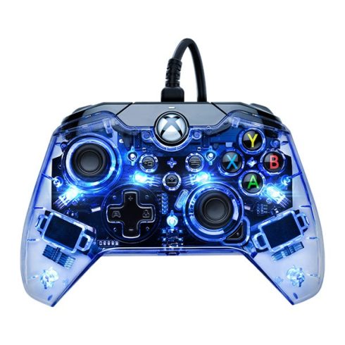 PDP 049-005-EU Afterglow Prismatic Xbox Series X/Xbox One vezetékes átlátszó kontroller