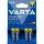 VARTA 4903121414 Longlife Power AAA (LR03) Alkaline-Mikrozellenbatterie, 4 Stück/Blister