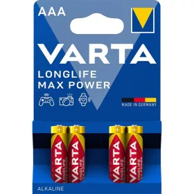   VARTA 4703101404 Max Tech AAA Alkaline-Mikrobatterie 4 Stück/Blister