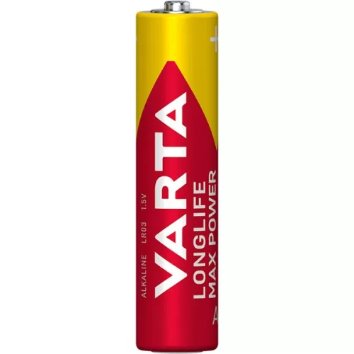 VARTA 4703101404 Max Tech AAA Alkaline-Mikrobatterie 4 Stück/Blister
