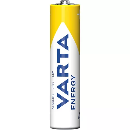 VARTA 4103229414 Energy AAA (LR03) Alkaline-Mikrozellenbatterie, 4 Stück/Blister