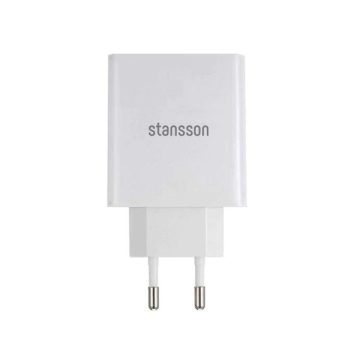   Stansson CH-200-W 2,1A univerzális fehér hálózati töltő