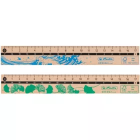 Herlitz GREENline 17cm favonalzó