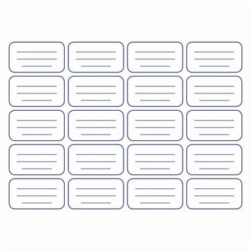 Herlitz 20db-os iskolai etikett