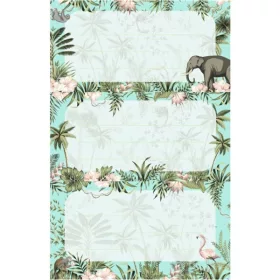 Herlitz Tropical 9db füzetcímke
