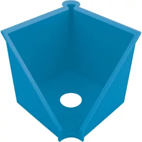 Herlitz GREENline 10x10cm intensiv blauer Würfelblockhalter