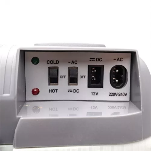TOO ECW-132-GY 32 literes elektromos hűtőláda, fűtési funkcióval, 230V és 12V tápellátás is (AC/DC)