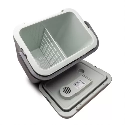 TOO ECW-132-GY 32 literes elektromos hűtőláda, fűtési funkcióval, 230V és 12V tápellátás is (AC/DC)