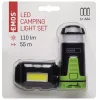 Emos P4007 COB LED-Stirnlampen-Set + Mini-Campinglampe