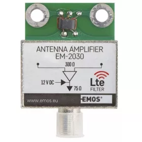Emos J5803 30dB VHF/UHF antenna előerősítő