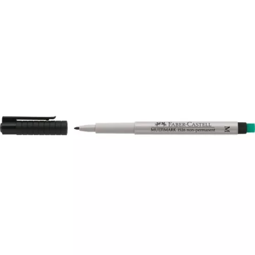 Faber-Castell 152699 non-permanent M fekete rostirón
