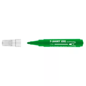ICO D10 XXL (40) zöld textilmarker rostirón