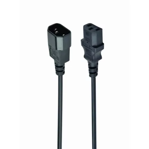 Napájací kábel Gembird PC-189-VDE-3M C14 - C13 M/F, čierny, 3 m