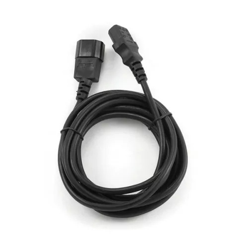 Napájací kábel Gembird PC-189-VDE-3M C14 - C13 M/F, čierny, 3 m
