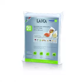   Laica VT36040 28x36cm 20-dielna sada vákuových baliacich vreciek so vzduchovým kanálom
