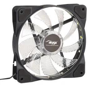   Akyga AW-12D-LED Rainbow LED 120mm chladiaci ventilátor pre skrinku
