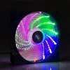 Akyga AW-12D-LED Rainbow LED 120mm chladiaci ventilátor pre skrinku