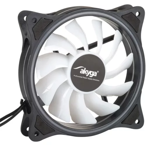 Akyga 120mm RGB LED chladiaci ventilátor pre skrinku
