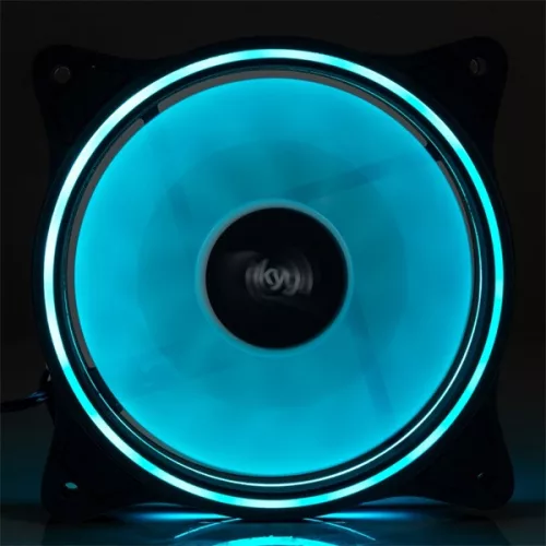 Akyga 120mm RGB LED chladiaci ventilátor pre skrinku