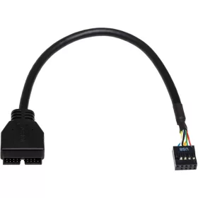 Kábel Akyga AK-CA-28 20cm IDE20P samec - IDE10 samica