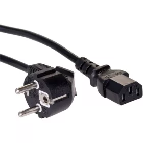Napájací kábel Akyga pre PC 1,5 m IEC C13 - CEE 7/7