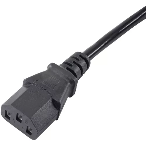 Akyga AK-PC-03A 1,8m predlžovací kábel IEC C14 - IEC C13 pre monitor/PC